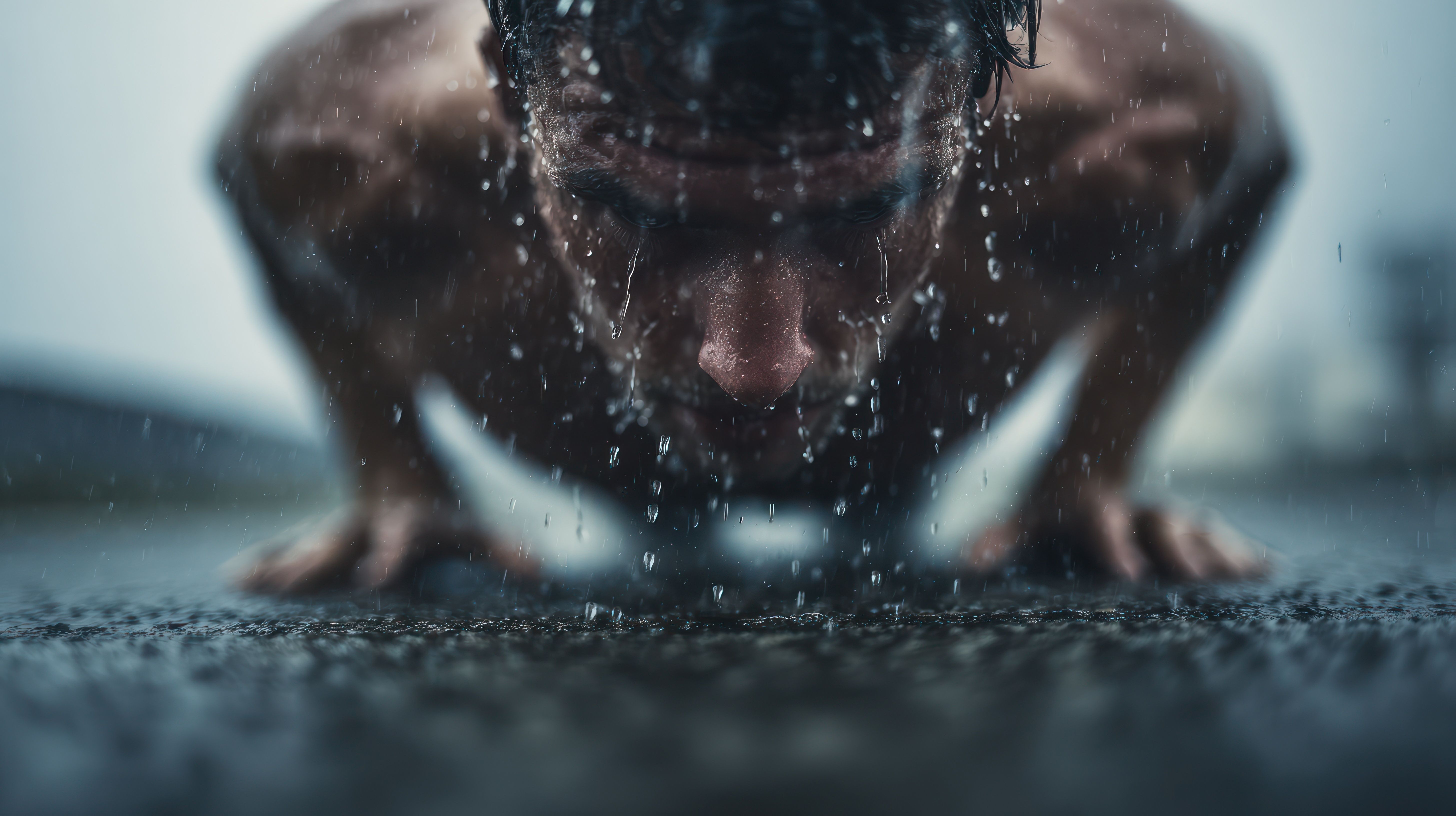 Active man post-workout — peptide therapy for men's health and longevity.